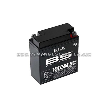 Batterie sans entretien BS batteries 6N11 125 GTR